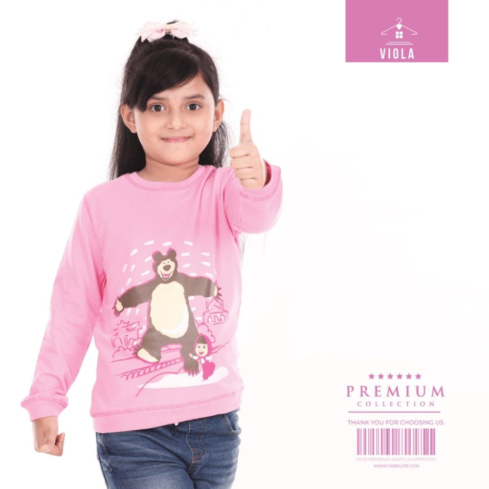 Kids Premium Full Sleeve T-Shirt - Voila