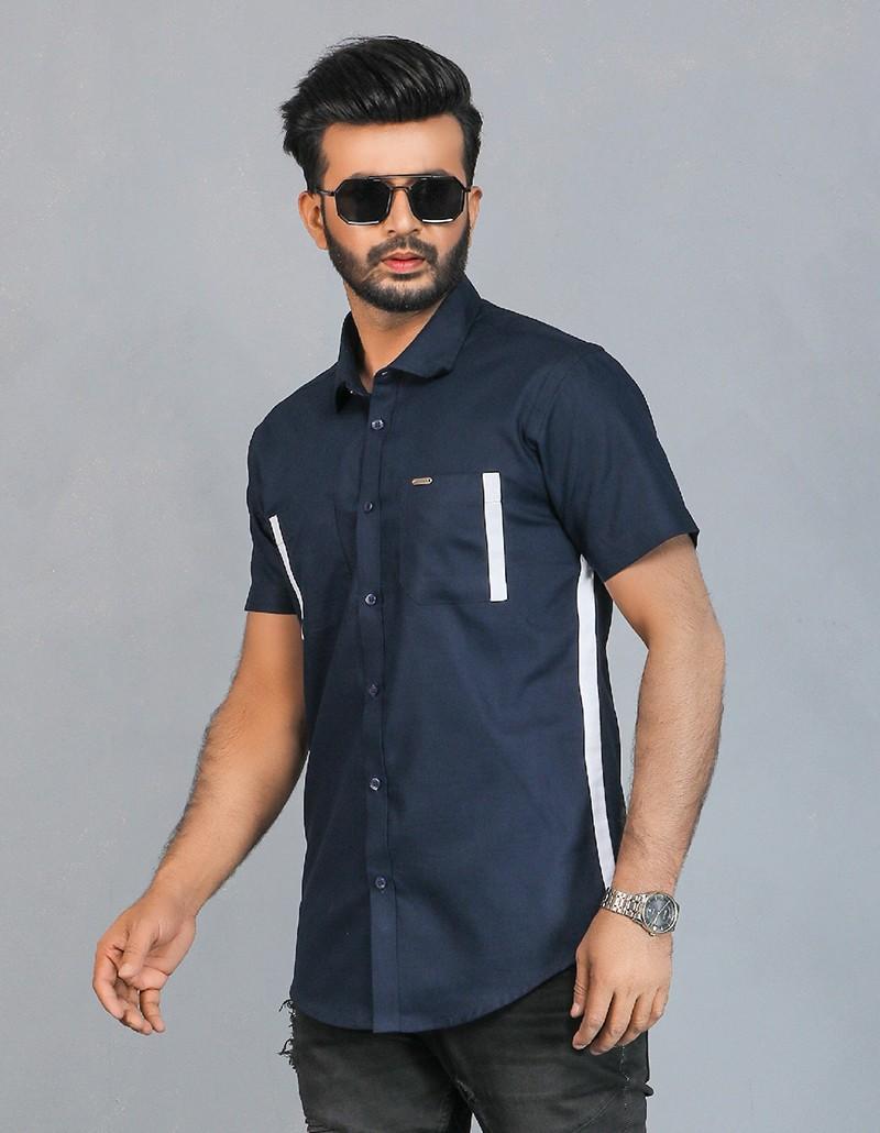 Men’s Half Sleeve Casual Shirt- 2108S