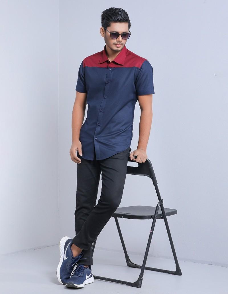 Men’s Half Sleeve Casual Shirt- 1929S