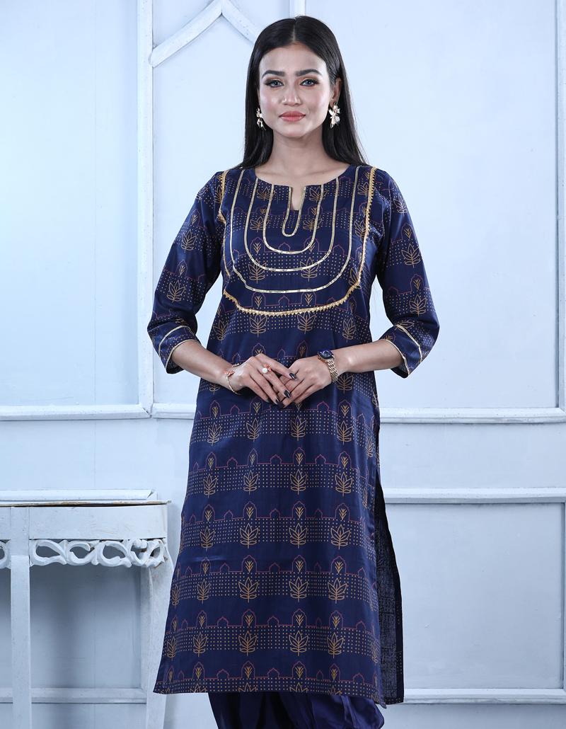 Printed Kameez for Women- 18914K