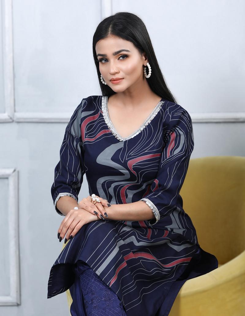 Printed Kameez for Women- 18903K