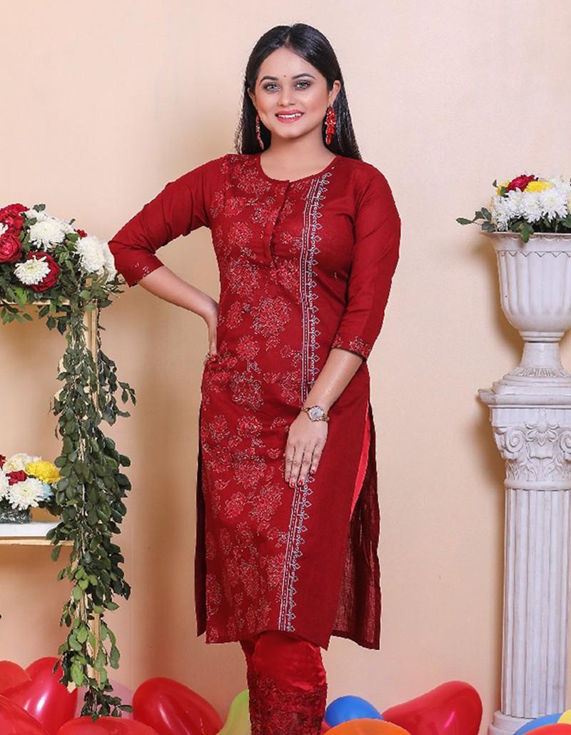 Printed Kameez for Women- 18726K