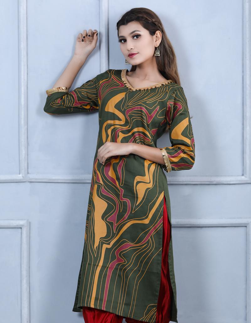 Printed Kameez for Women- 18905K