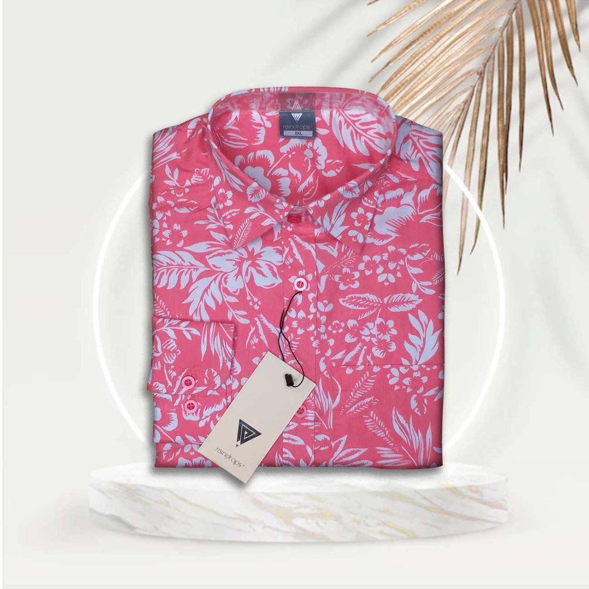 Casual Floral Print Shirt