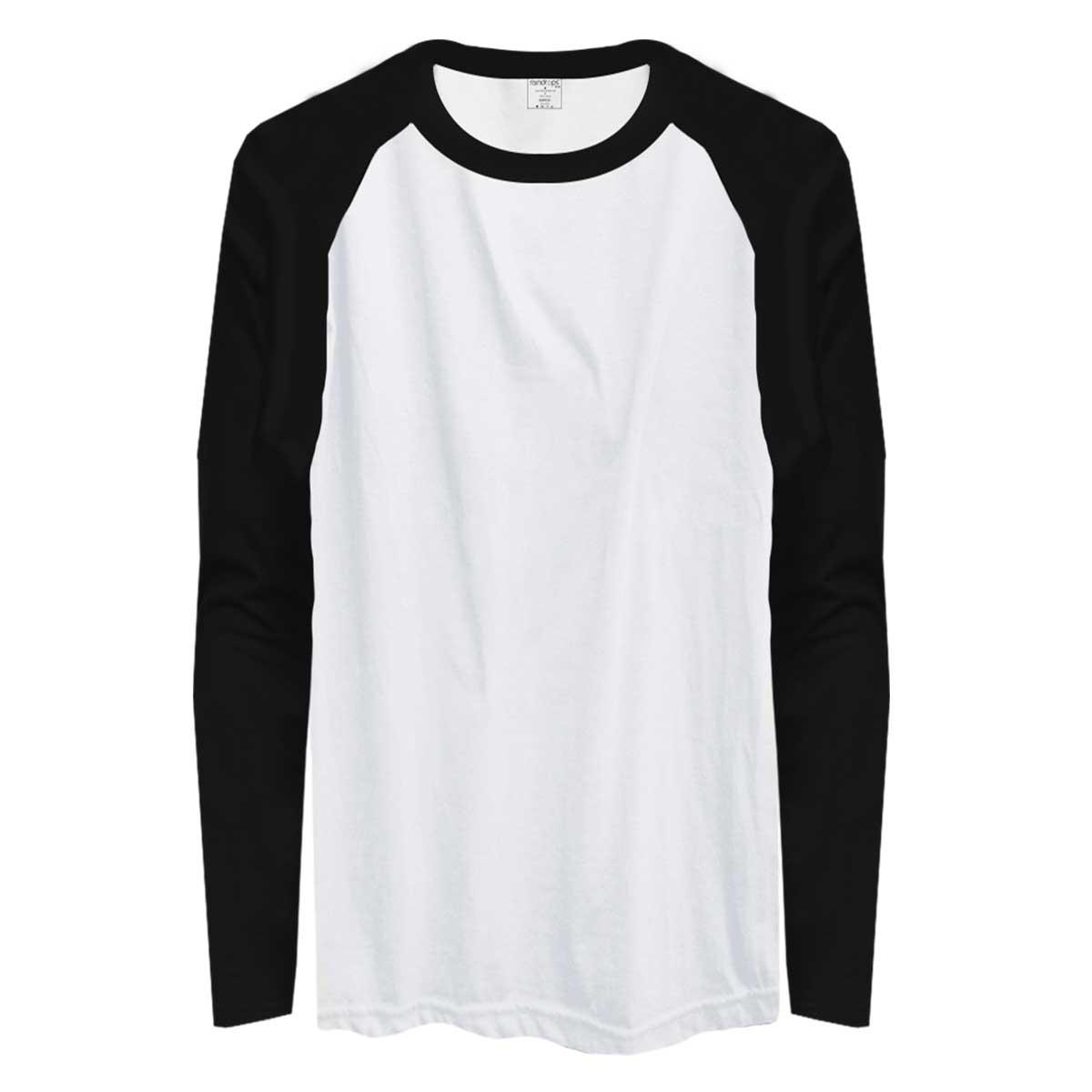 Raglan Black | White