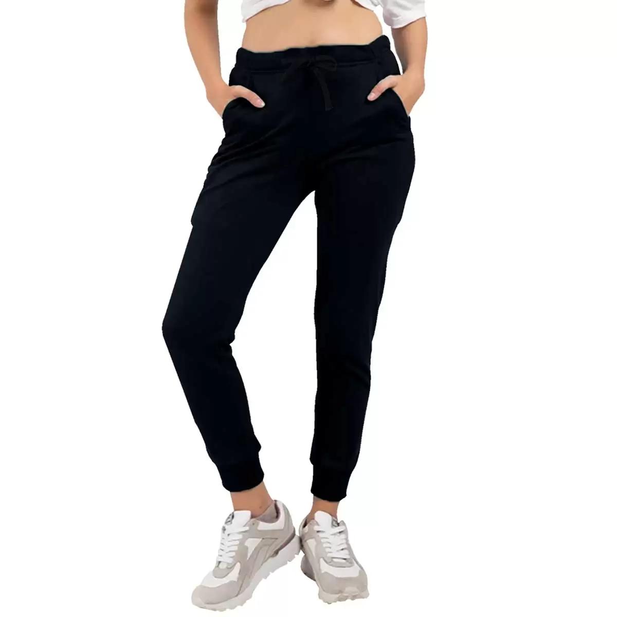 Jet Black Joggers