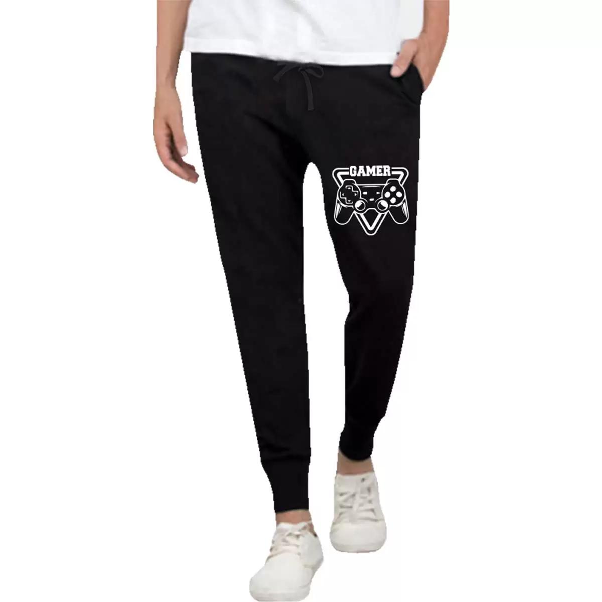 Gamer Black Joggers