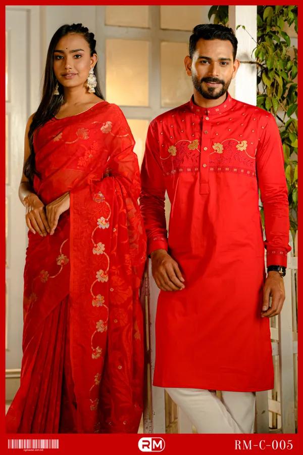 Designer Couple Dress