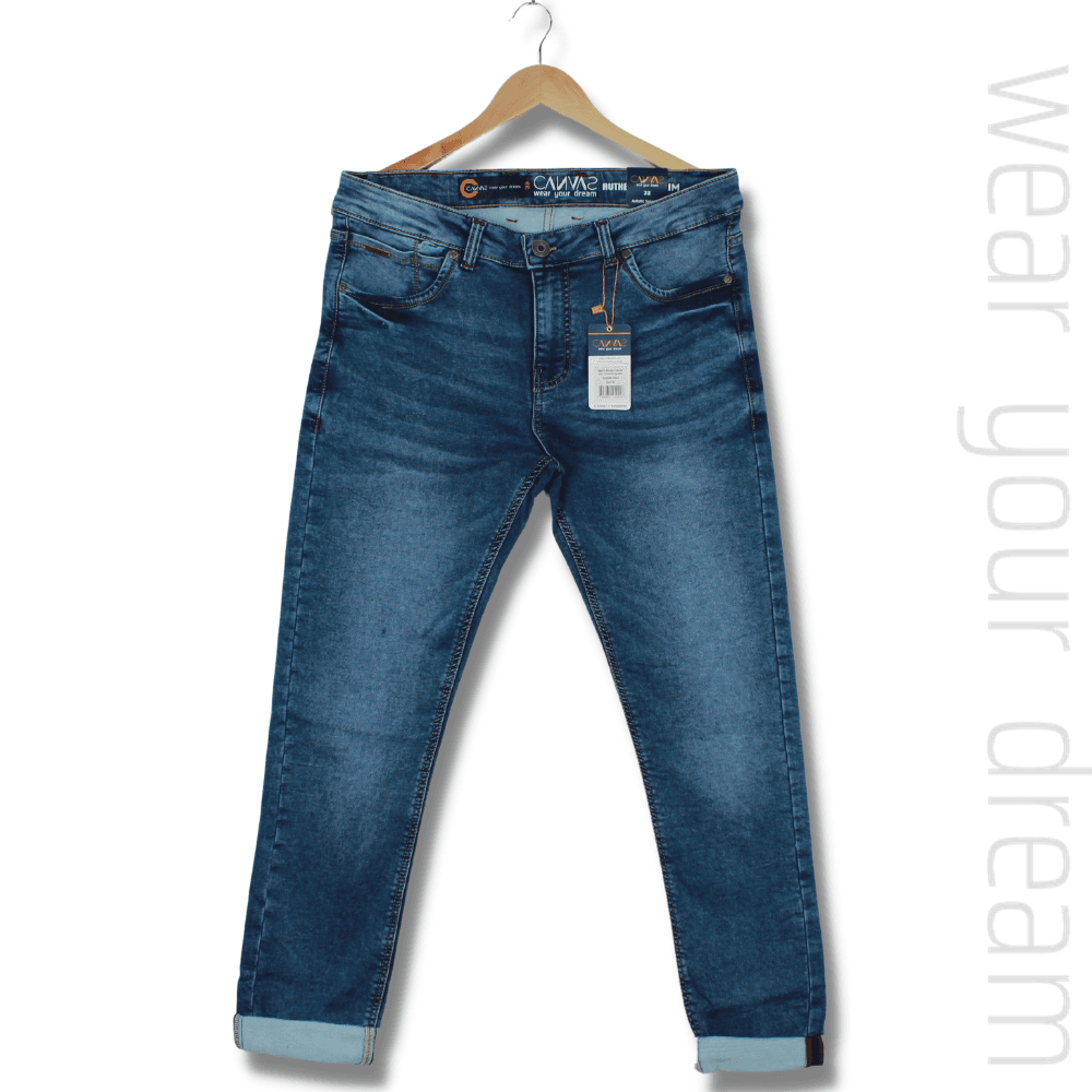 CANVAS Knit Denim Trouser