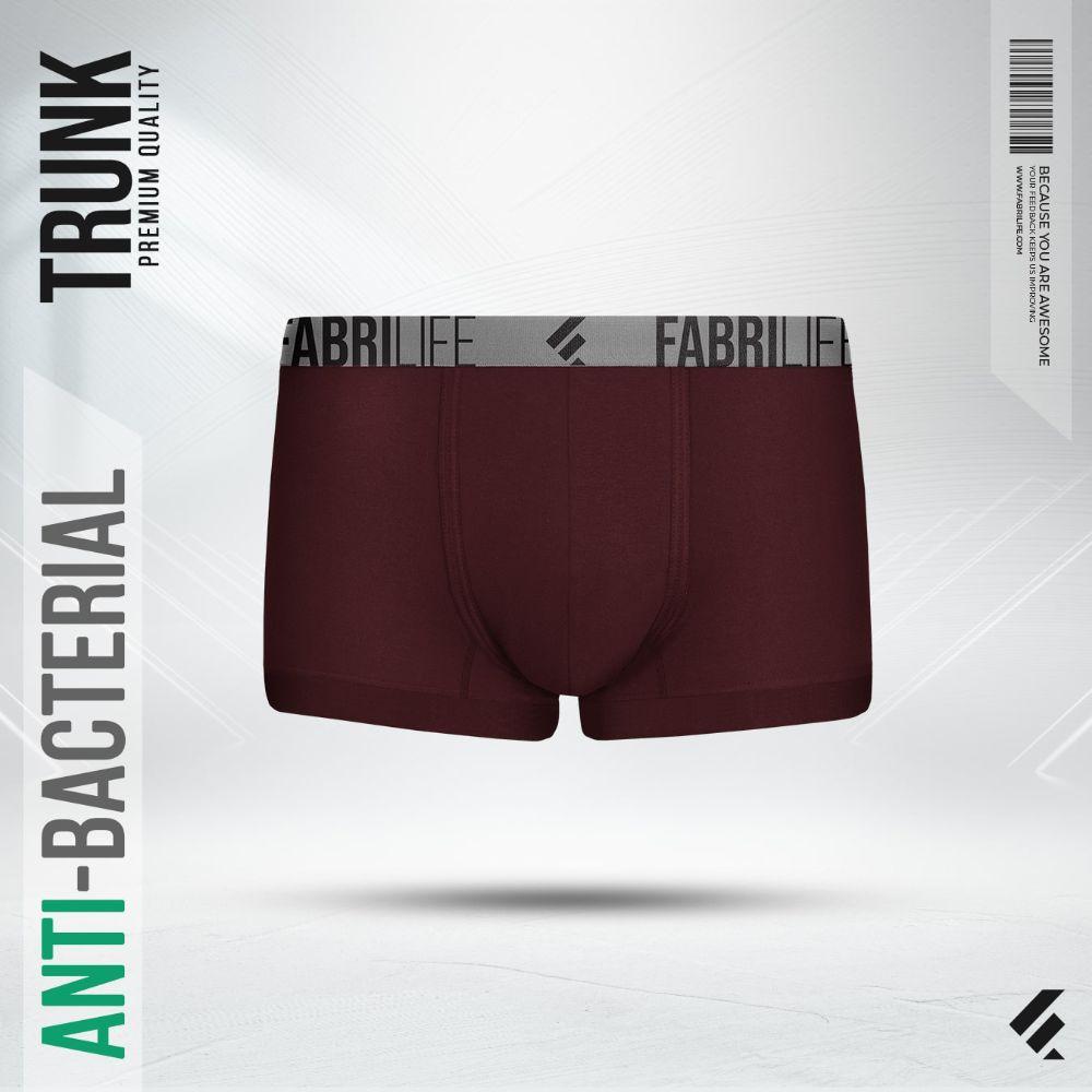 Mens Premium Antibacterial Trunk - Maroon