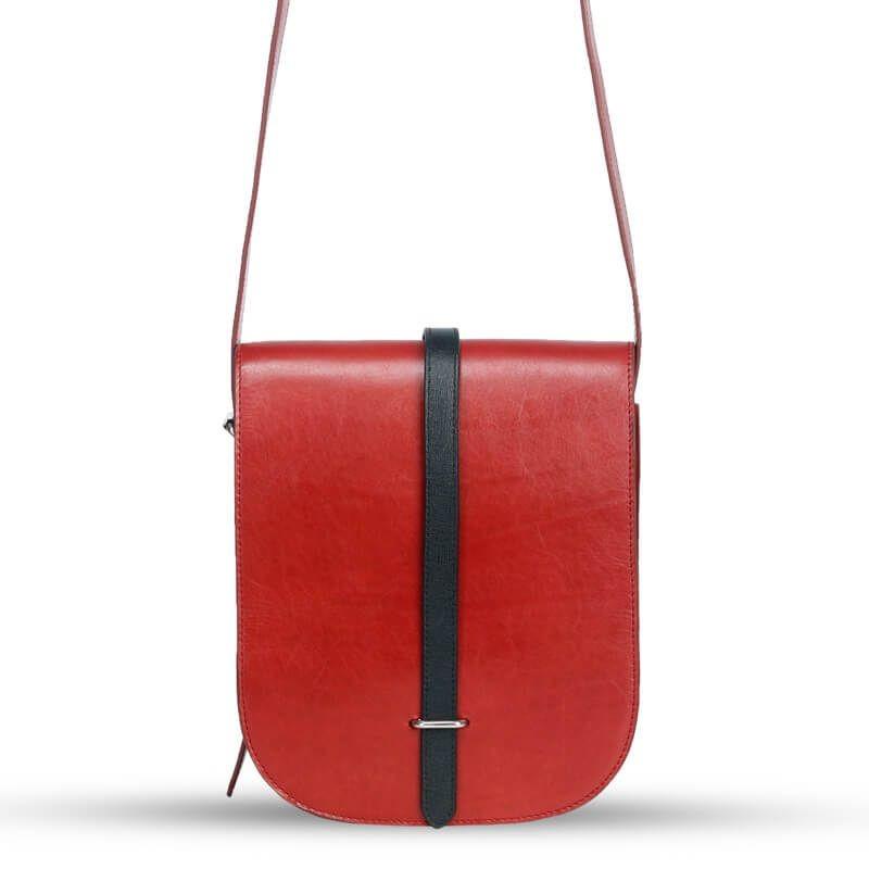 Stylish Leather Saddle Bag SB-HB506
