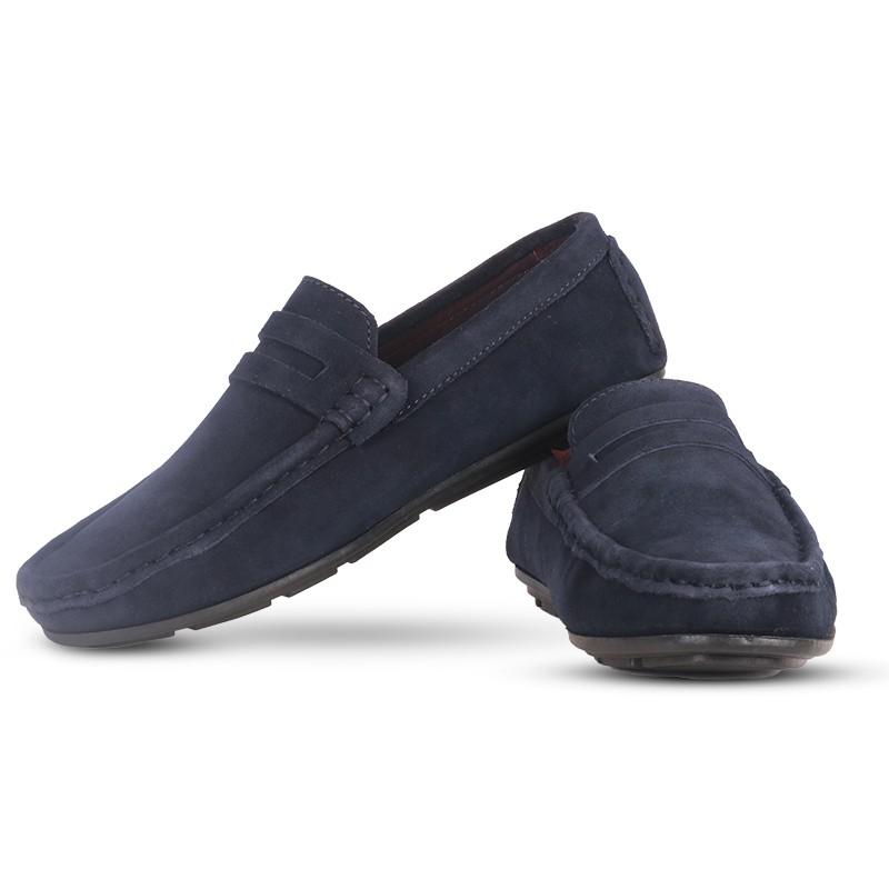 SSB Suede Leather Loafers for Kids SB-S344