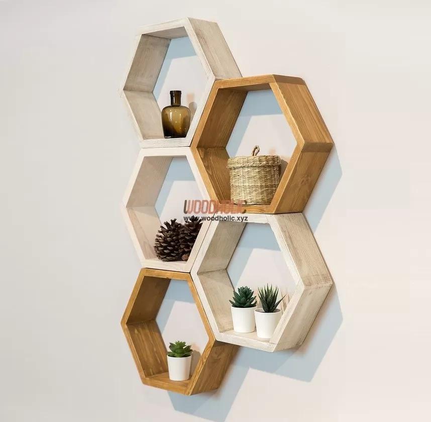 Hexagon Plant Stand -5pcs Set