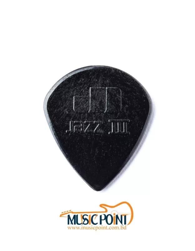 Jaz lll Guitar pick Black-1 pcs