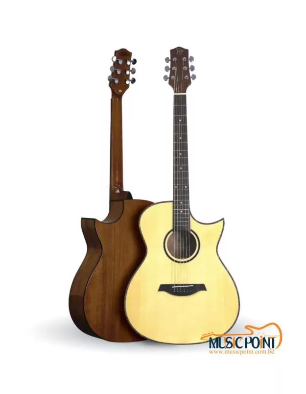 Chard EA33 Acoustic guitar-Natural