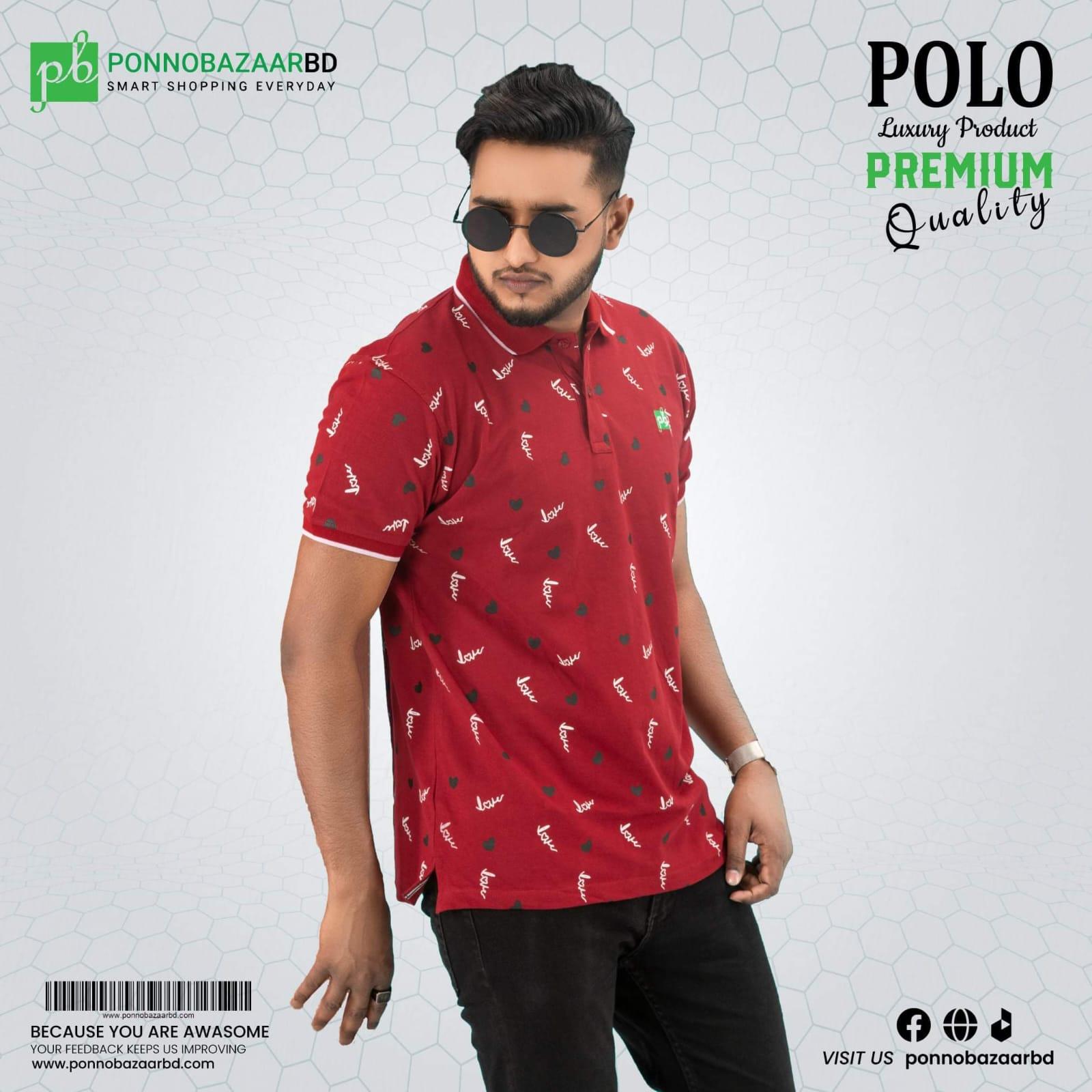 PB Men's PK Cotton Polo Shirt