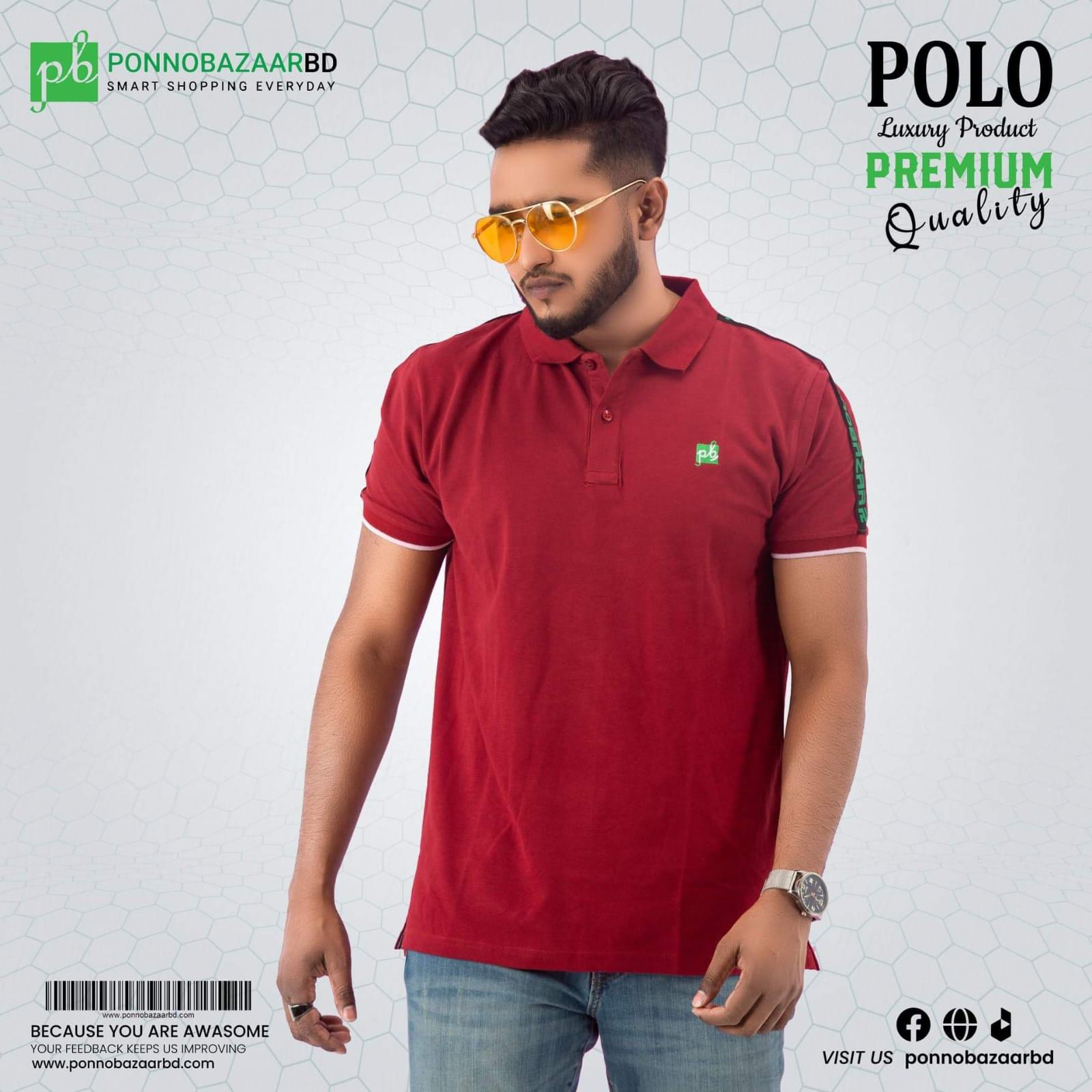 PB Men's PK Cotton Polo Shirt