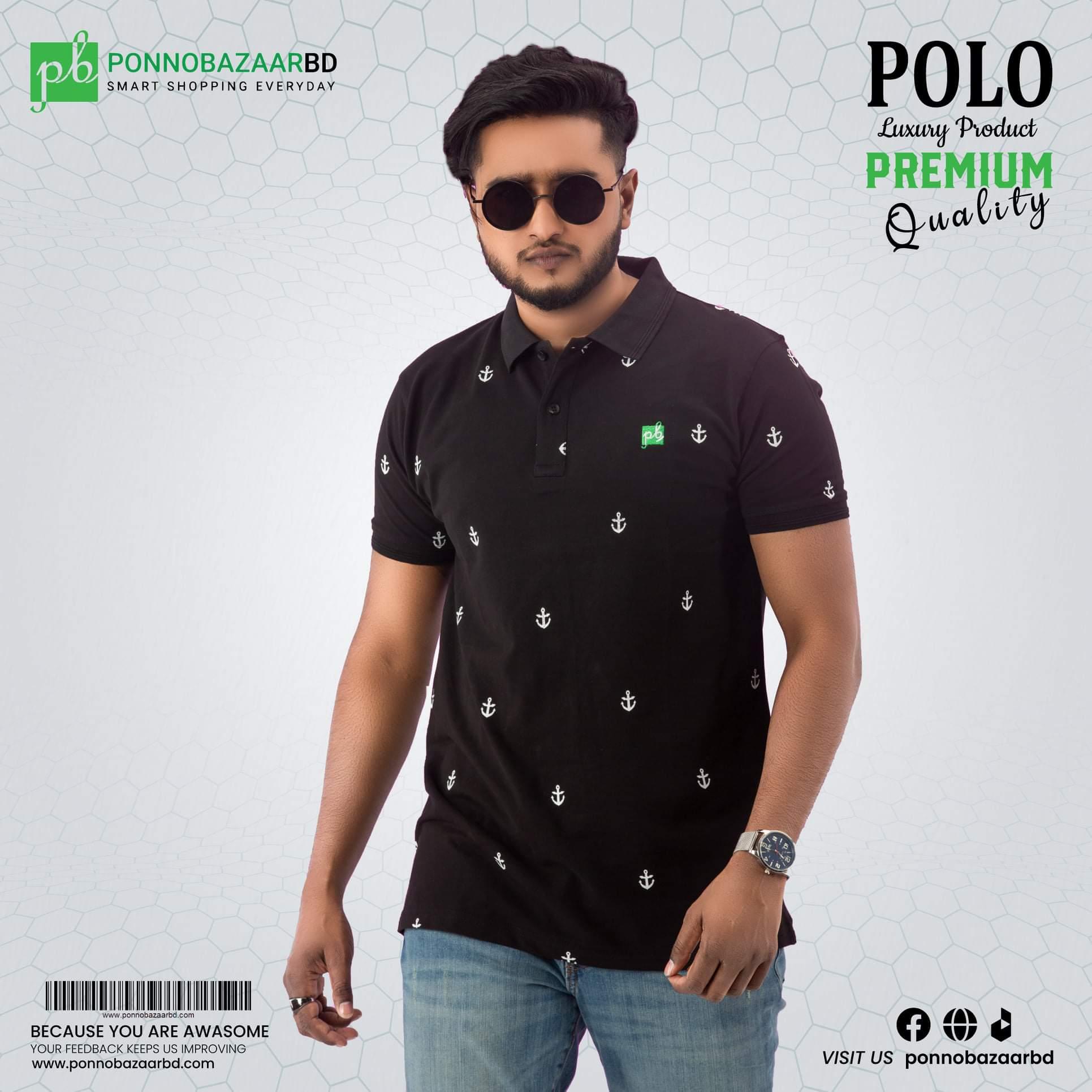 PB Men's PK Cotton Polo Shirt