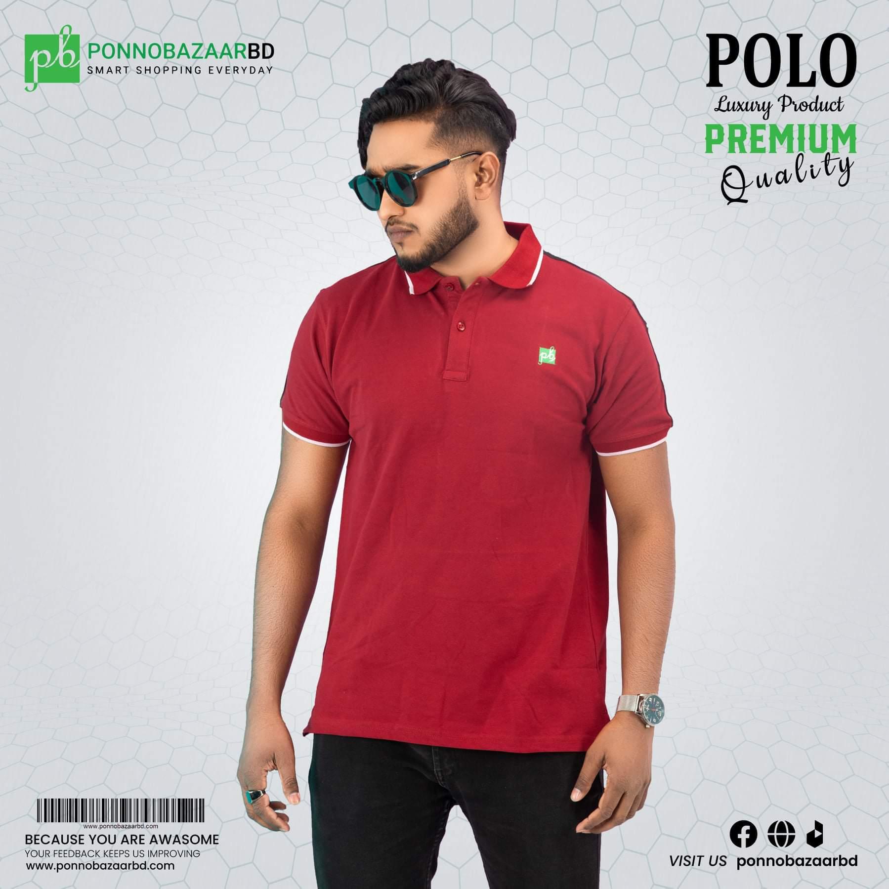 PB Men's PK Cotton Polo Shirt