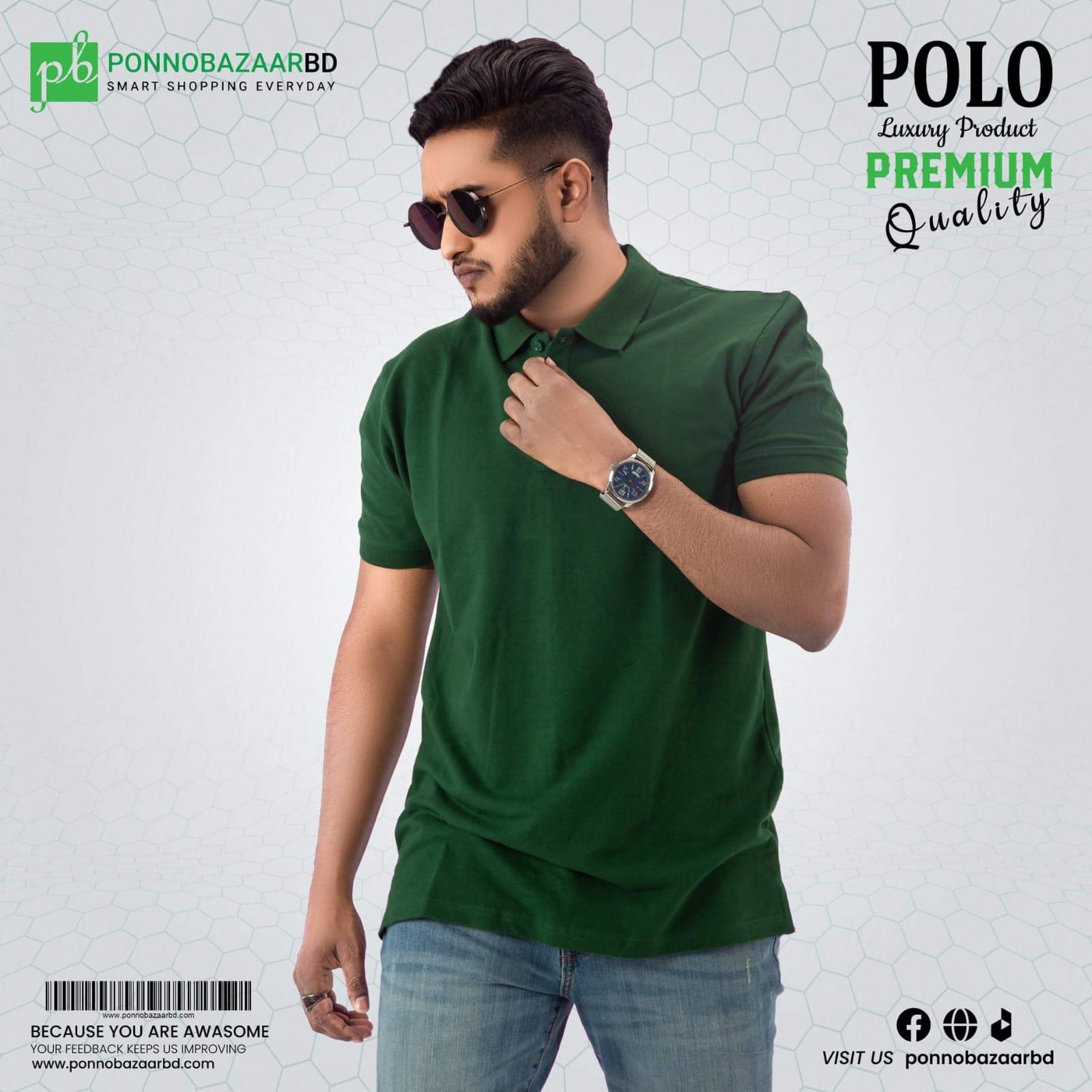 PB Men's PK Cotton Polo Shirt