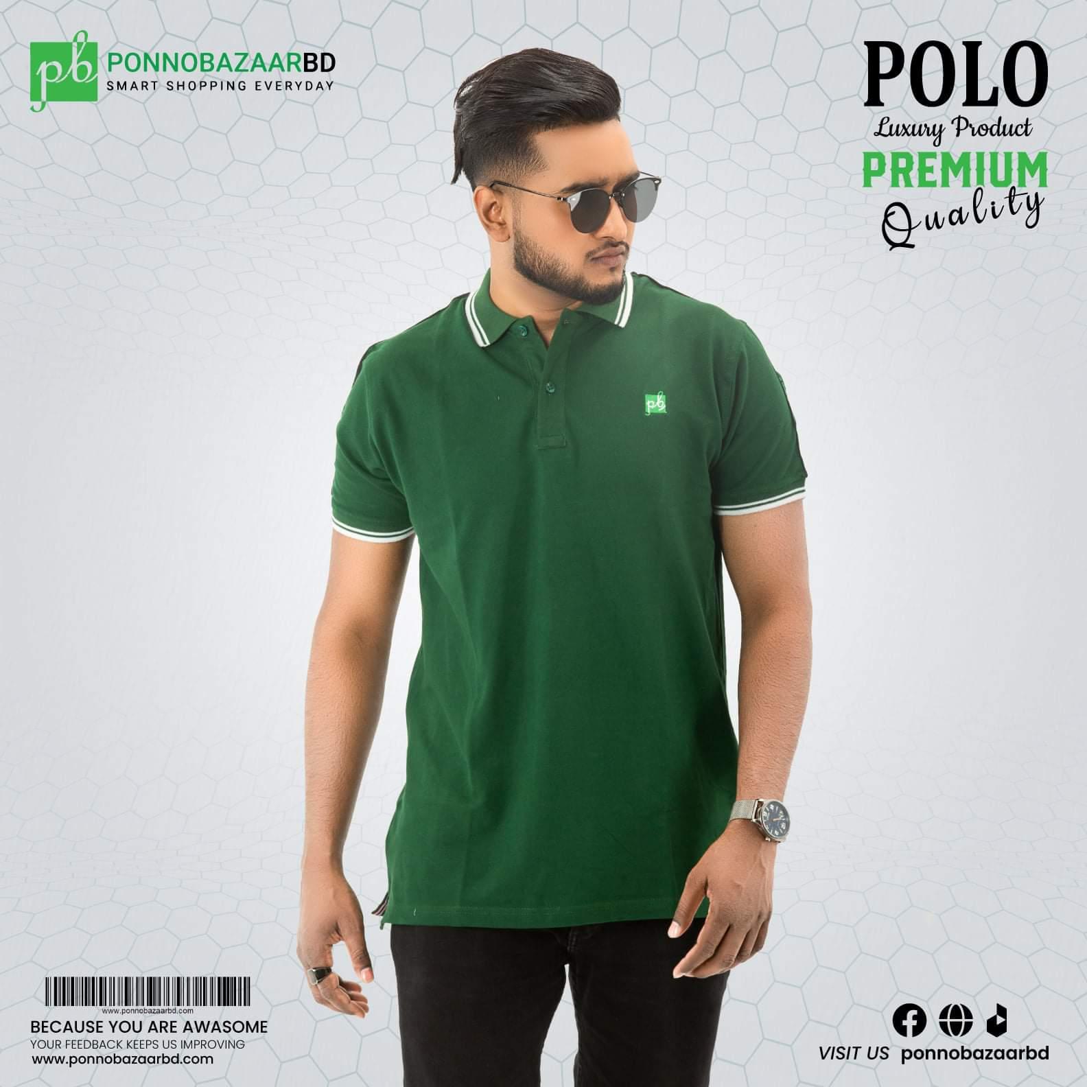 PB Men's PK Cotton Polo Shirt