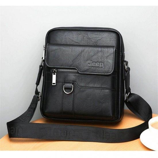 Jeep Bag Cross Body Solder Bag - Black