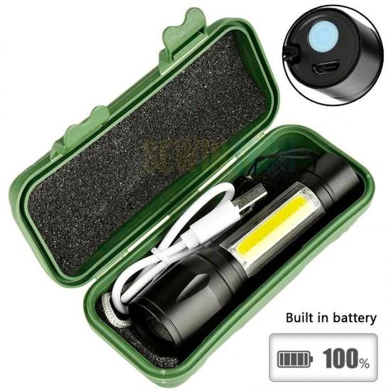 Geepas Light Rechargeable Mini Torch Light