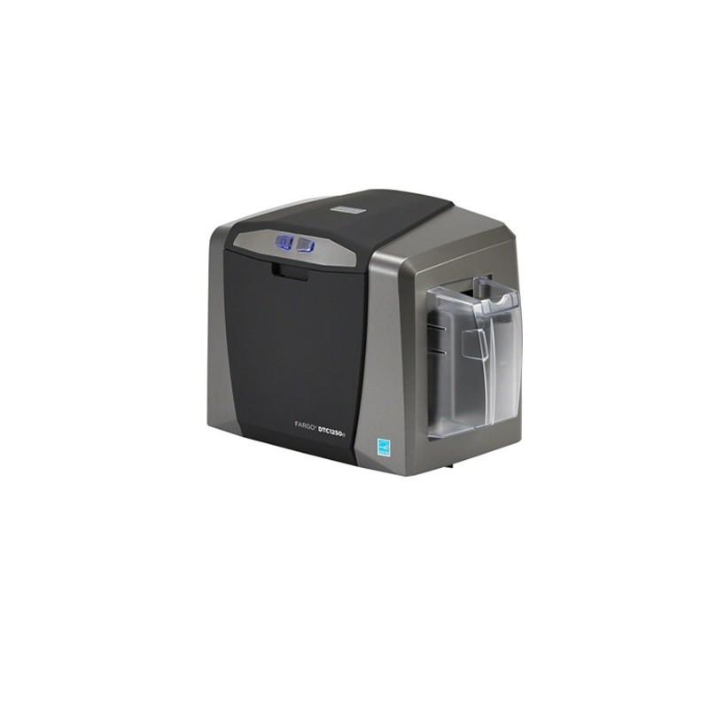 Fargo DTC1250e | 300 dpi | 225 cards/hr(YMCKO) Print method: Dye sublimation | resin thermal transfer | One Year Service Warranty