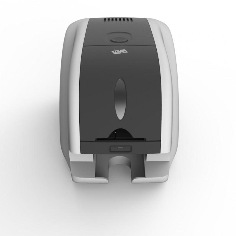 Smart 31S ID card printer | 300dpi |Single side (YMCKO): 1 card 28 sec. (156 cards/hour)|Monochrome (Black): 1 card 5 sec. (720 cards/hour)