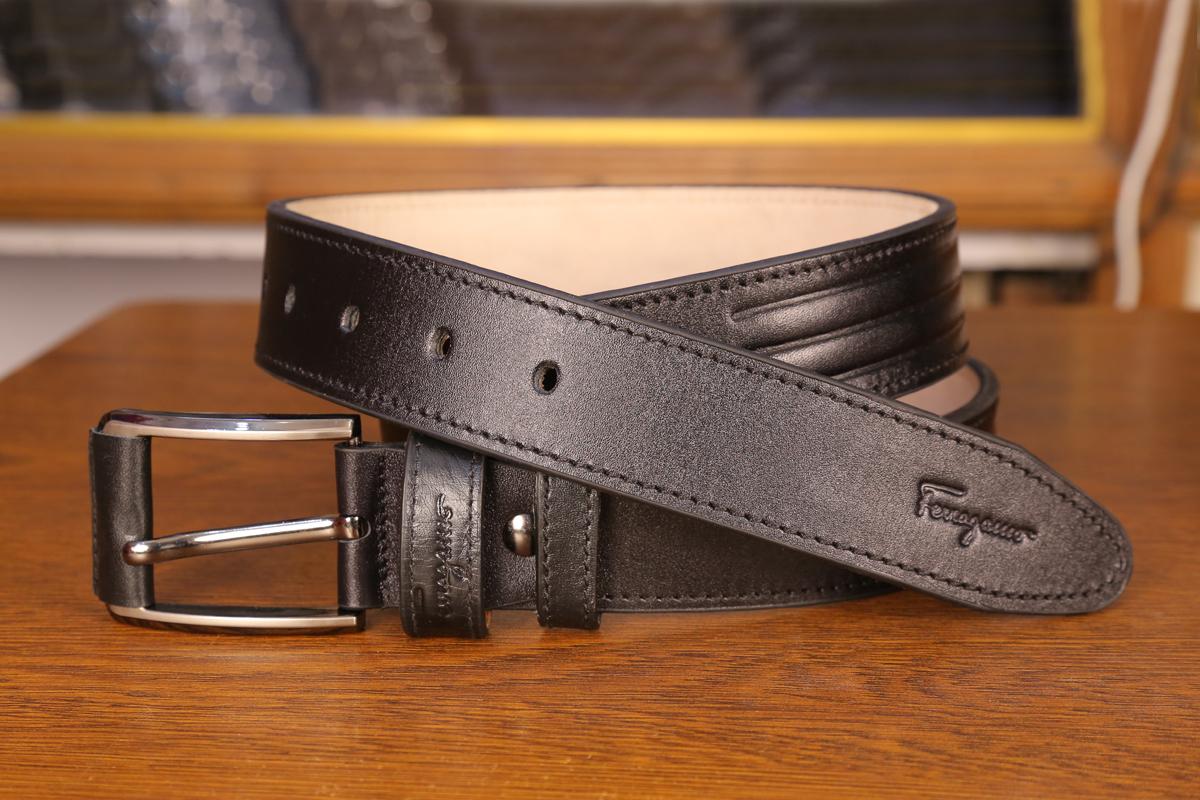 Leather Men's Formal Belt