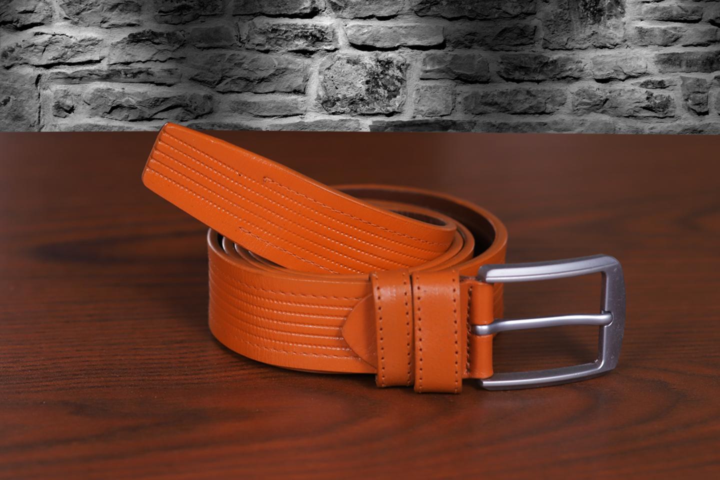 Leather Men's Formal Belt