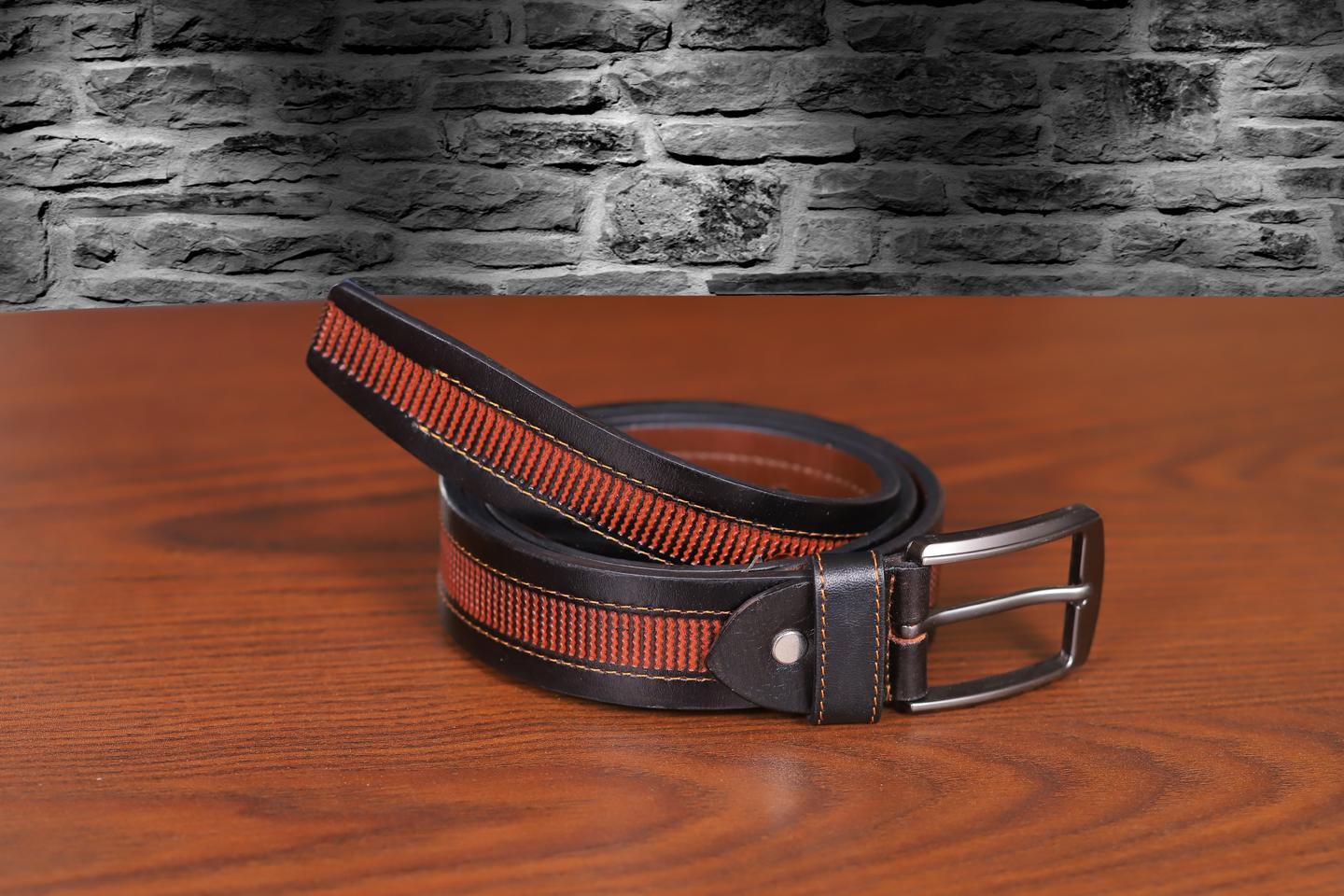Leather Men's Formal Belt