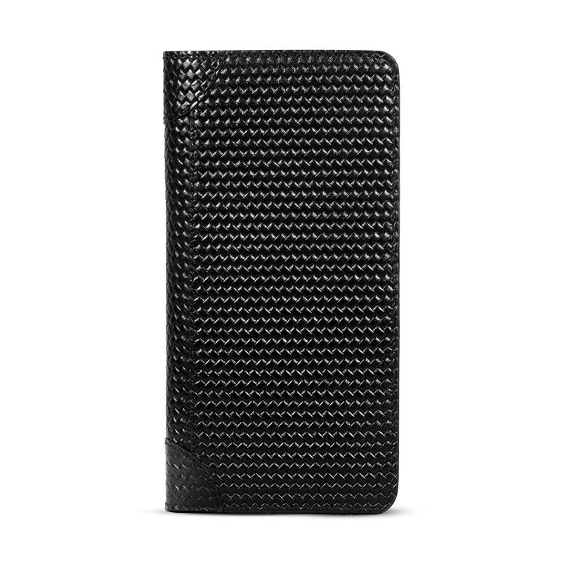 Black Pattern Long Wallet for men SB-W60