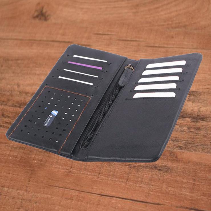 Leather Mobile Cover Cum Wallet