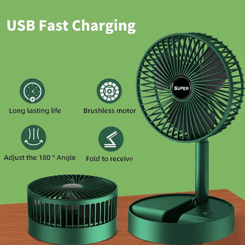 DoomHot Rechargeable Fan Mini Foldable