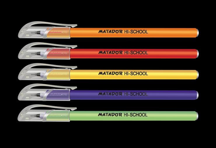 Matador Hi-School Ballpen (Black)