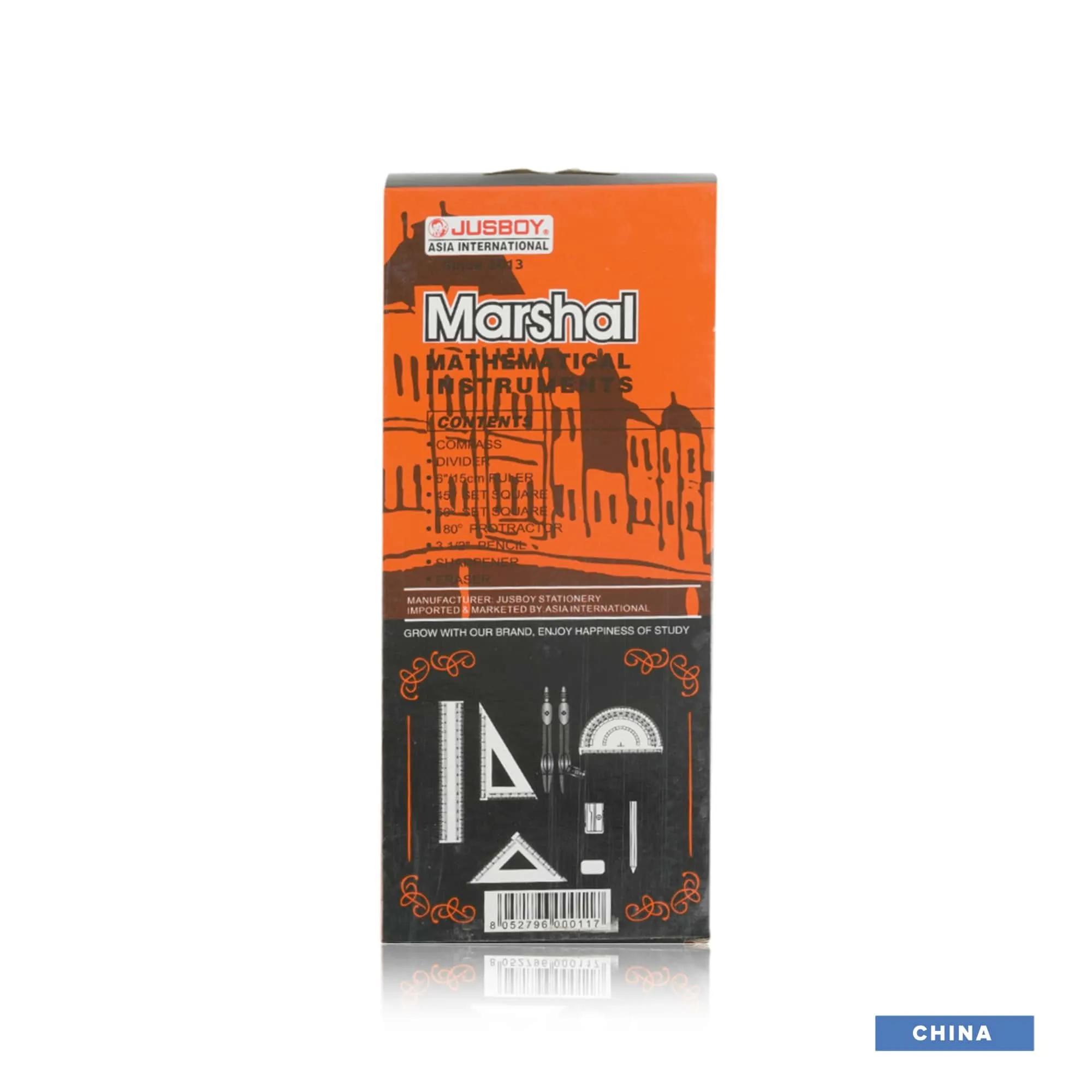 Marshal Geometry Box (Set of 9 Pcs)