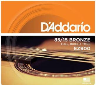 D'addario String 85/15 Bronze Full Bright Tone EZ 900