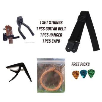 Guitar Belt Capo Hanger Strings