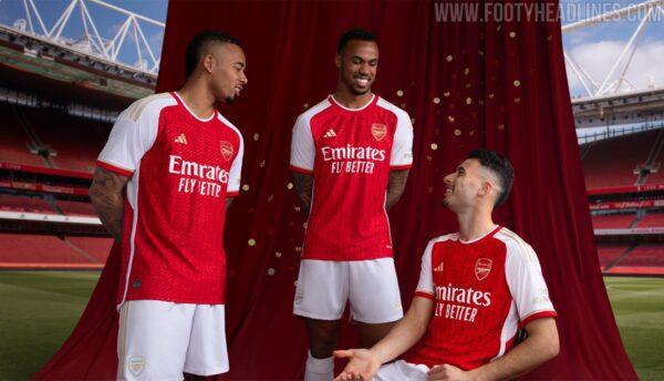 Arsenal Home Kit Player Edition 2023/24 Short Sleeve