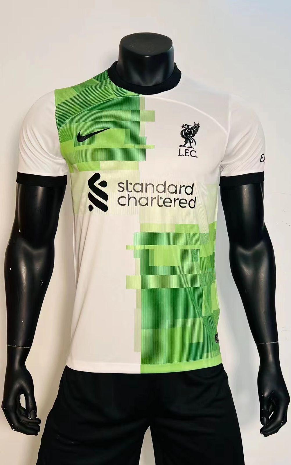 Liverpool Away Jersey Player Edition 2023/24 Season Short Sleeve