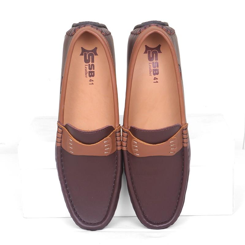 Dark Brown Exclusive Loafers Men's SB-S176