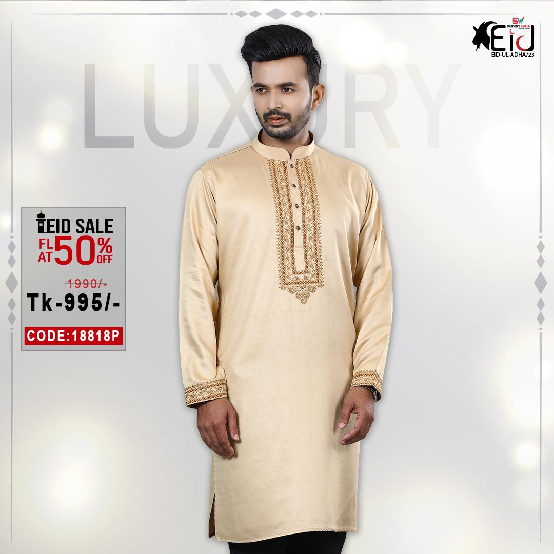 Men's Luxury Panjabi - 18818P