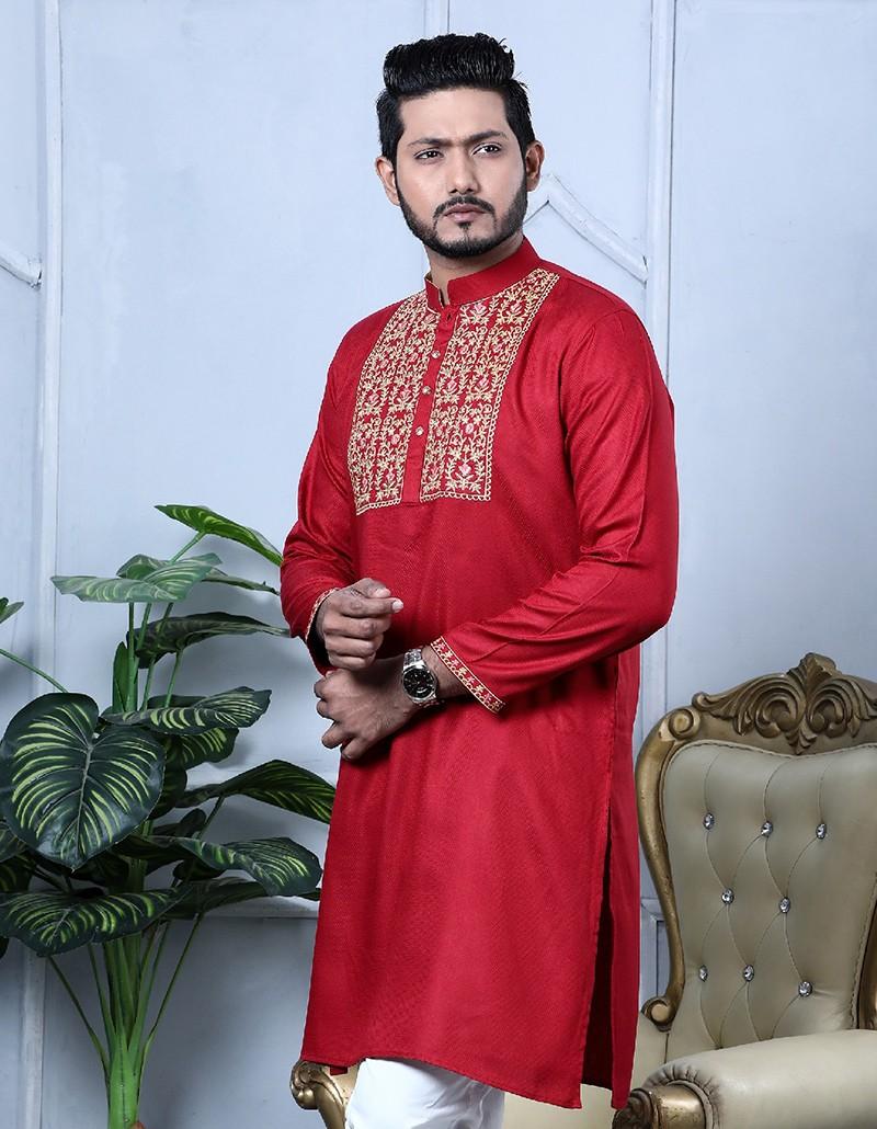 Men's Luxury Panjabi - 18877P