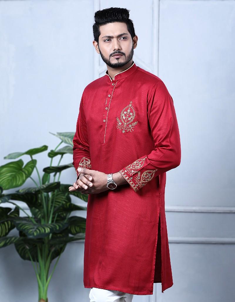 Men's Luxury Panjabi - 18879P