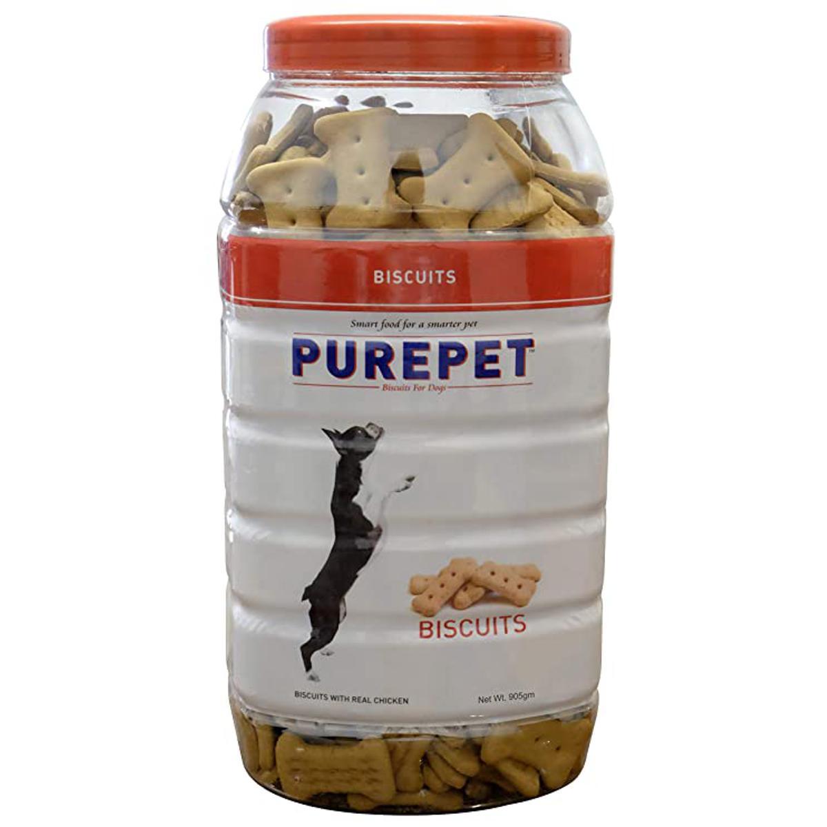 Purepet Dog Biscuit Chicken Flavour 905g