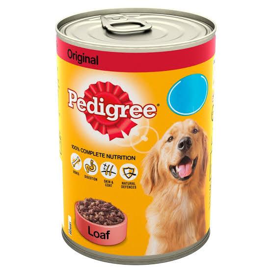 Pedigree UK Dog Can Original Loaf 400gm