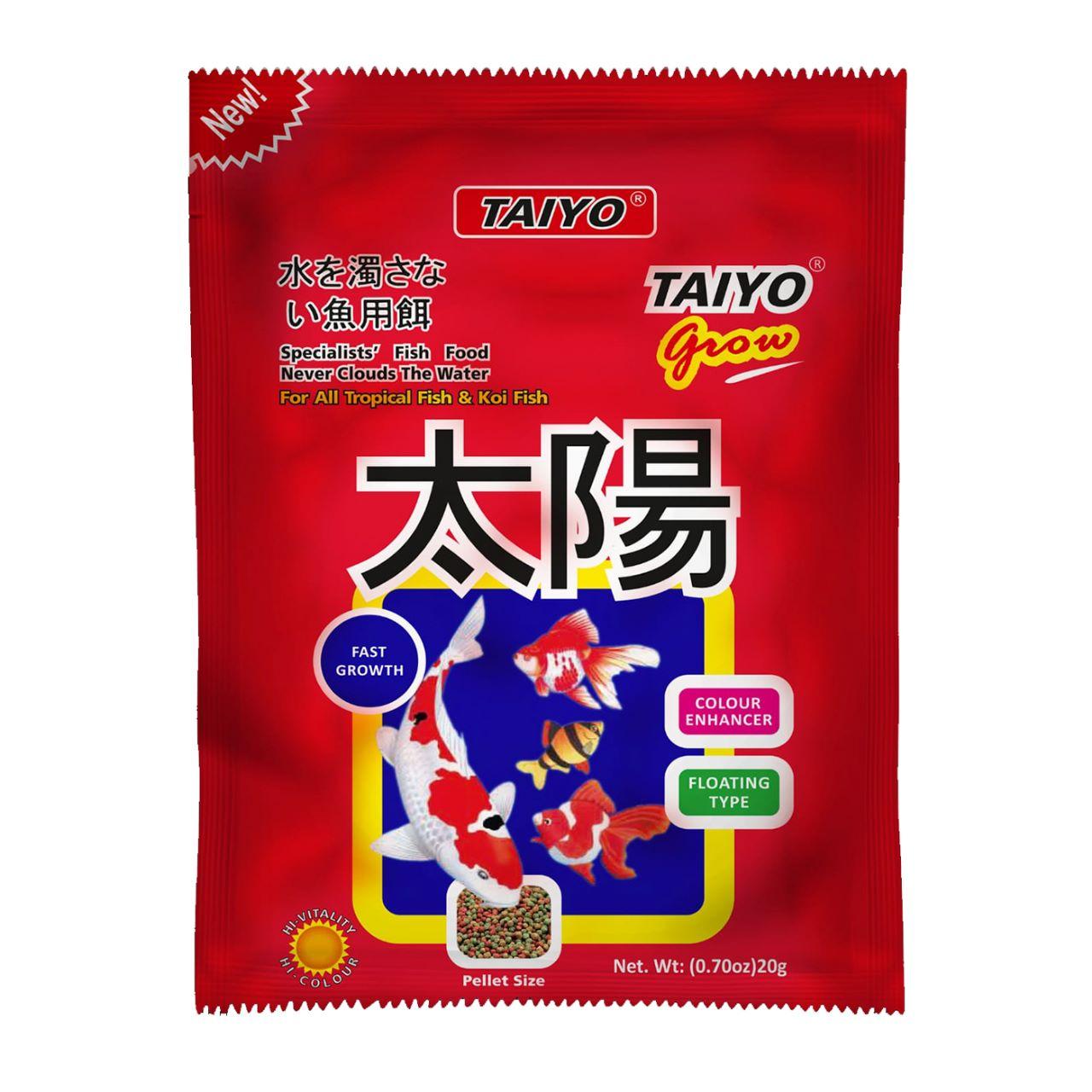 Taiyo Grow Fish Food Pouch 20gm