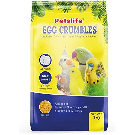 Petslife Egg Crumbles Egg Food 1KG
