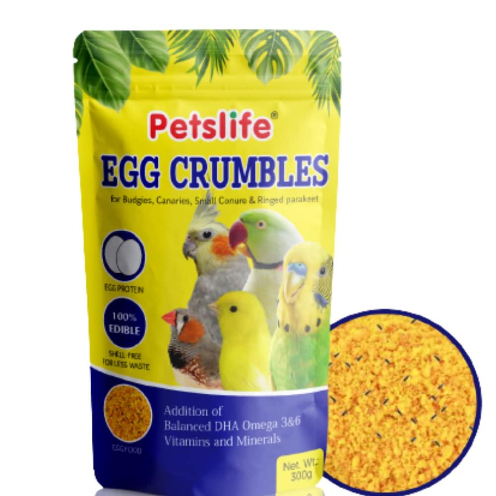 Petslife Egg Crumbles Egg Food 300gm
